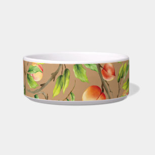 Peaches on the tree bowl