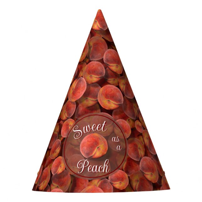 Peaches Paper Hats (Front)
