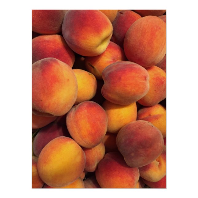 Peaches photo poster (Front)