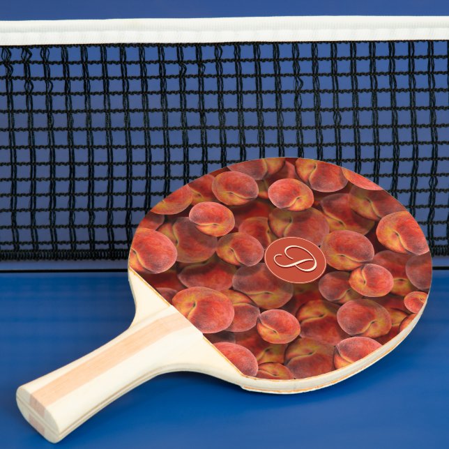 Peaches Ping Pong Paddle (Insitu)