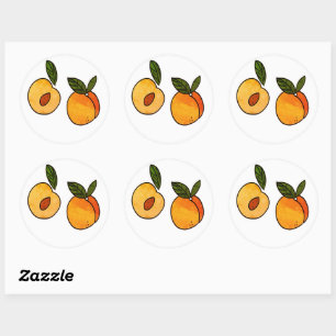 Peaches sticker