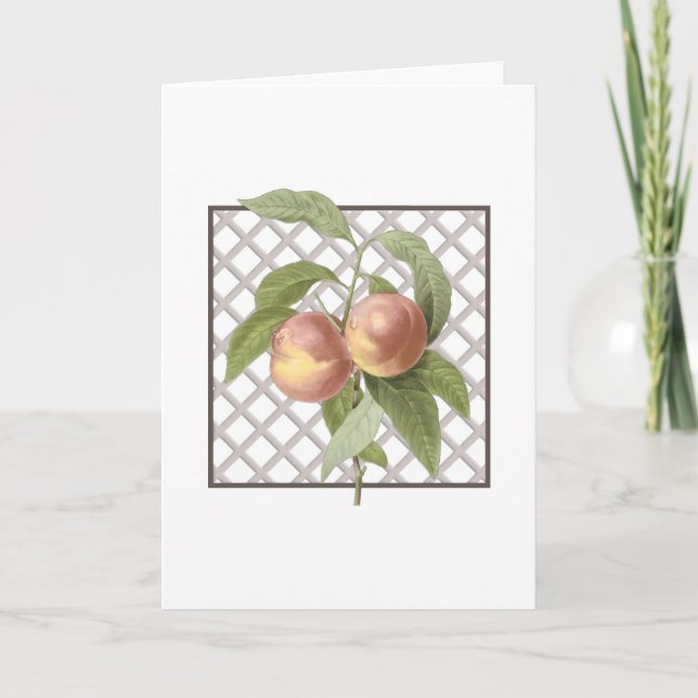 PEACHES THANK YOU CARD (Front)