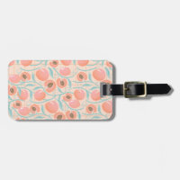 Peachy Blooms Boho Pattern Peach