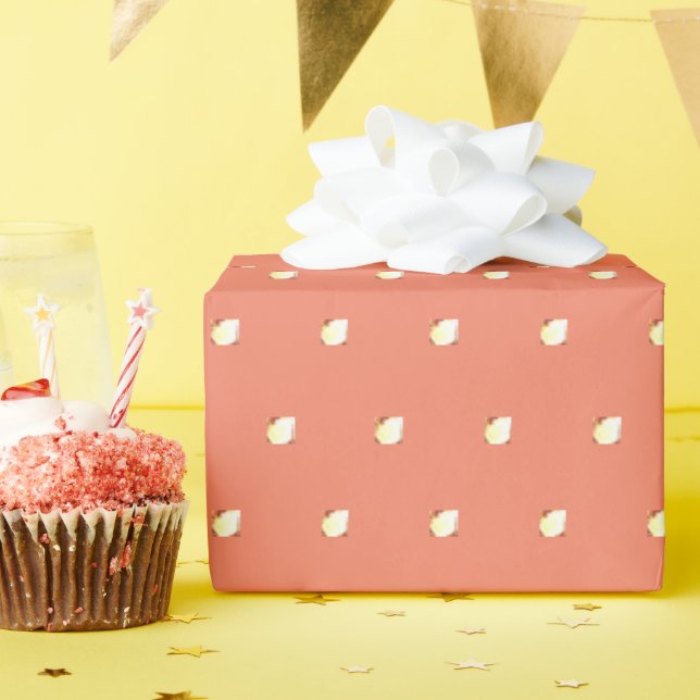 Peachy Keen Wrapping Paper (Birthday Party)