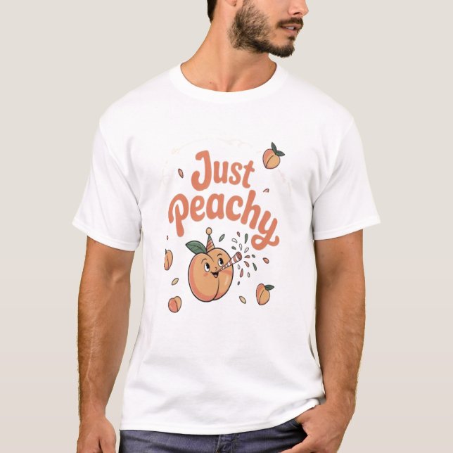  Peachy Mood T-Shirt (Front)