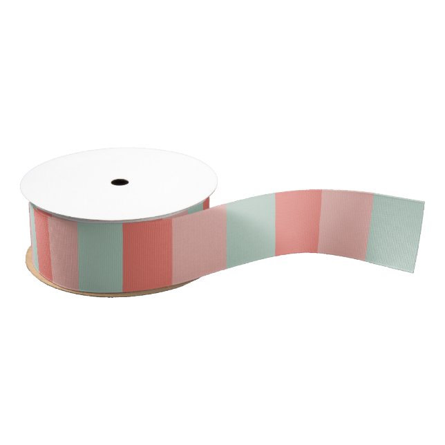 Peachy Pumpkin Matching Grosgrain Ribbon (Spool)