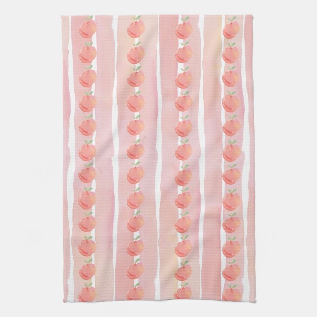 Peachy Tea Towel (Vertical)