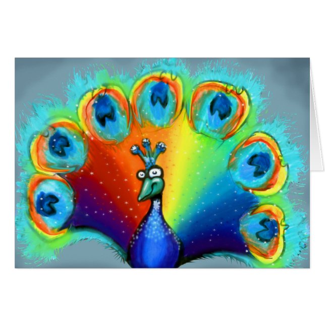 Peacock (Front Horizontal)