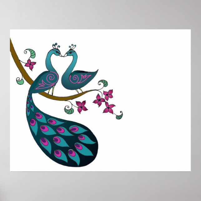 Peacock -1 Poster (Front)