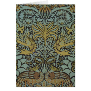 Peacock and Dragon By William Morris