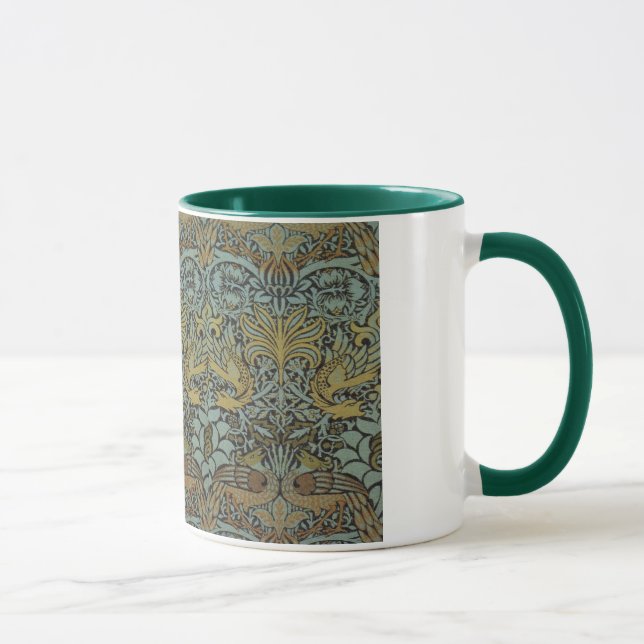 Peacock and Dragon By William Morris Mug (Right)
