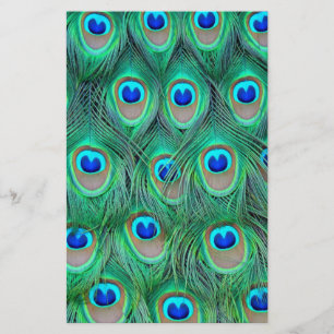 peacock animal print - feathers
