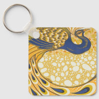 Peacock Antique Vintage Colourful