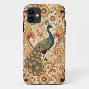 Peacock Art Morris Style Case-Mate iPhone Case