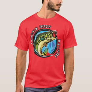 Peacock Bass Hunter, Fish T T-Shirt