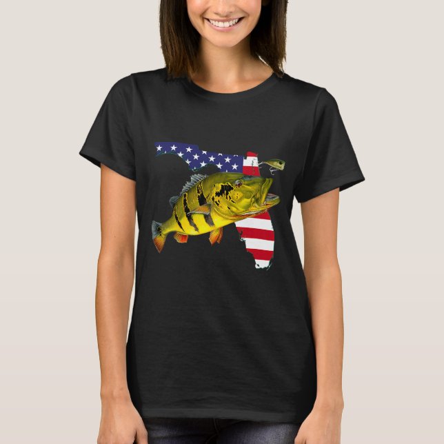 PEACOCK BASS T-Shirt (Front)