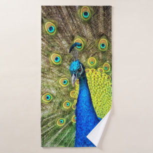 Peacock Bath Towel