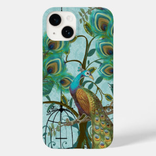 Peacock Birdcage Damask iPhone X Case