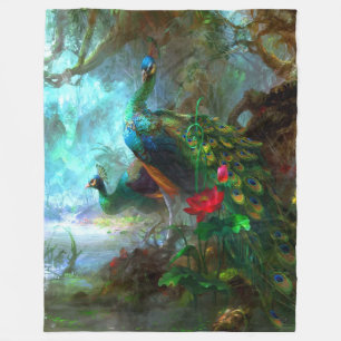 Peacock Blanket