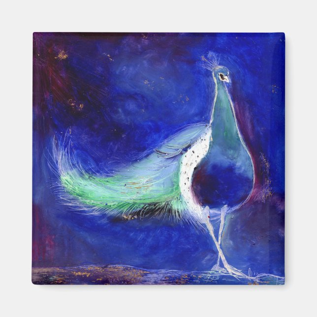 Peacock Blue 2013 Magnet (Front)