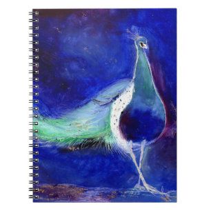 Peacock Blue 2013 Spiral Notebook