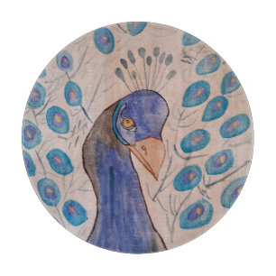Peacock Blue Cutting Board