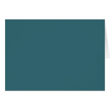 Peacock Blue Dark Teal Deep Aqua Green-Blue Blank