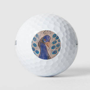 Peacock Blue  Golf Balls