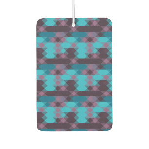 peacock blue, purple, topaz blue and thunder car air freshener