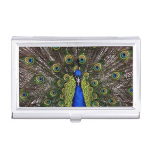 Peacock Business Card Holder