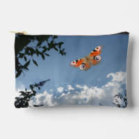 Peacock Butterfly Accessory Bag