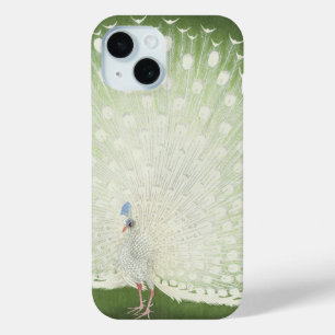 Peacock by Ohara Koson Vintage Japanese Print iPhone 15 Case