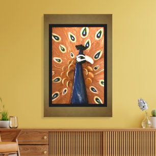 Peacock Canvas Print