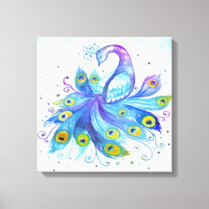 Peacock Canvas Print