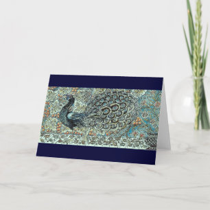 Peacock Card