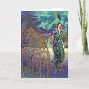 Peacock Card 1
