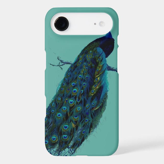 Peacock Case-Mate iPhone Case (Back)