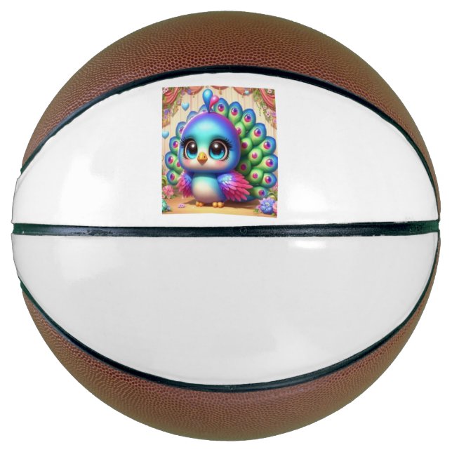 Peacock Chicks Basketball (Front)