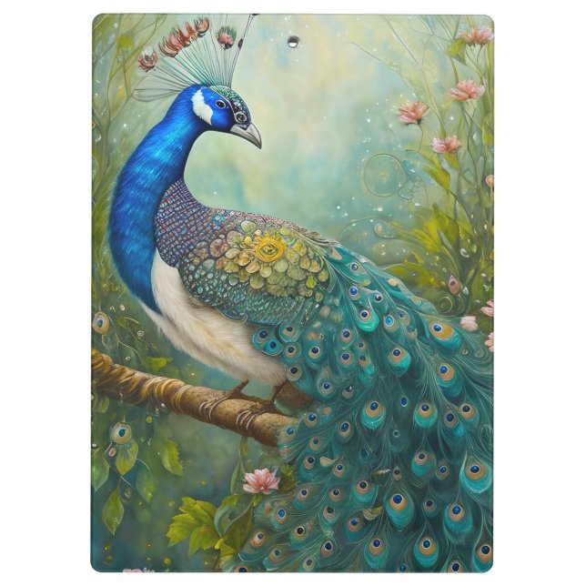 Peacock Clipboard (Back)