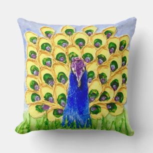 Peacock Cushion