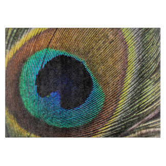 Peacock Cutting Board