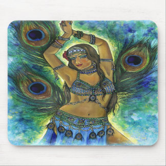 Peacock Dancer Mousepad
