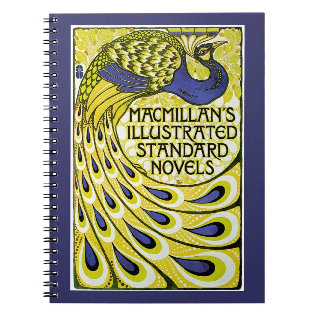 Peacock Edition, MacMillan's Illustraded Spiral Notebook (Front)