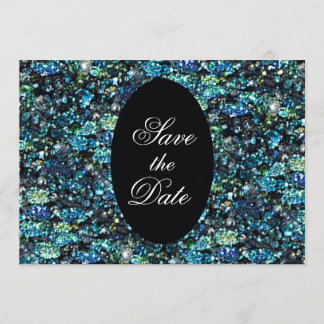 Peacock Elegant Modern Wedding / House-of-Grosch Save The Date