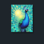 Peacock Energies in Bloom – Premium Wrapped Canvas<br><div class="desc">A sovereign bloom unfolds—layered in peacock elegance and multidimensional energy transmissions. This premium wrapped canvas captures the vibrational essence of your peacock art, where each brushstroke pulses with harmonic beauty, lineage, and poetic devotion. Crafted with archival clarity and pigment-rich depth, the canvas preserves every nuance of your sacred artwork. The...</div>