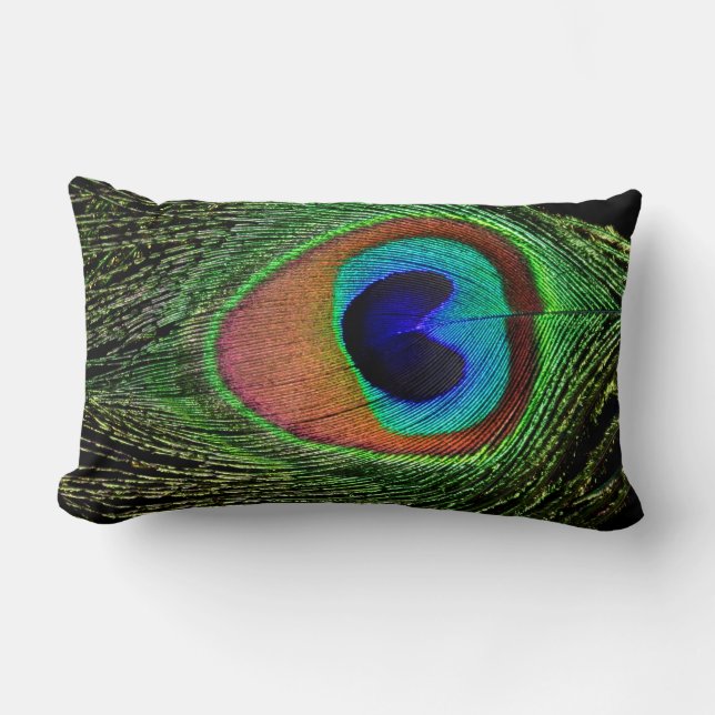 Peacock Eye Pillow (Front)