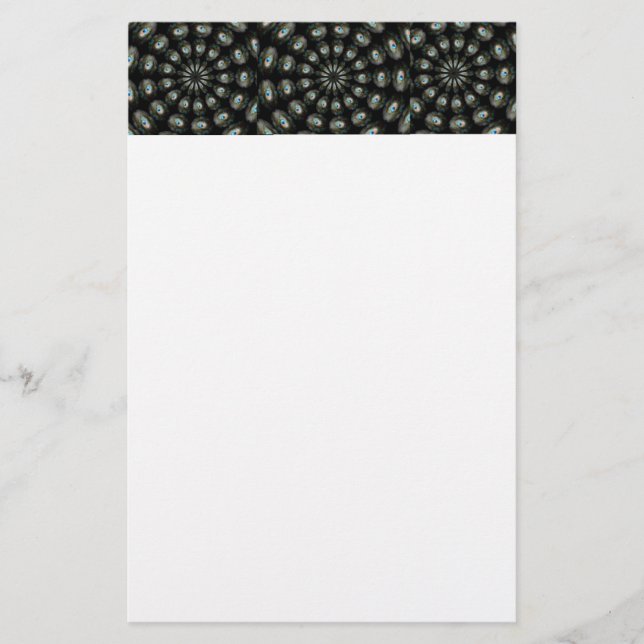 Peacock Eye Stationery (Front)