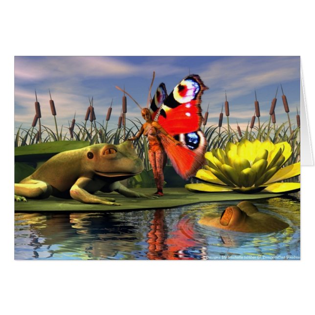 Peacock Fairy (Front Horizontal)