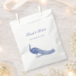 Peacock Favour Bags<br><div class="desc">This is a beautiful vintage inspired peacock favour bag. Perfect for your event!</div>