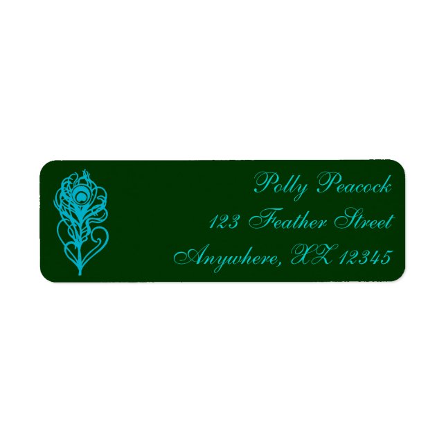 Peacock Feather (Front)